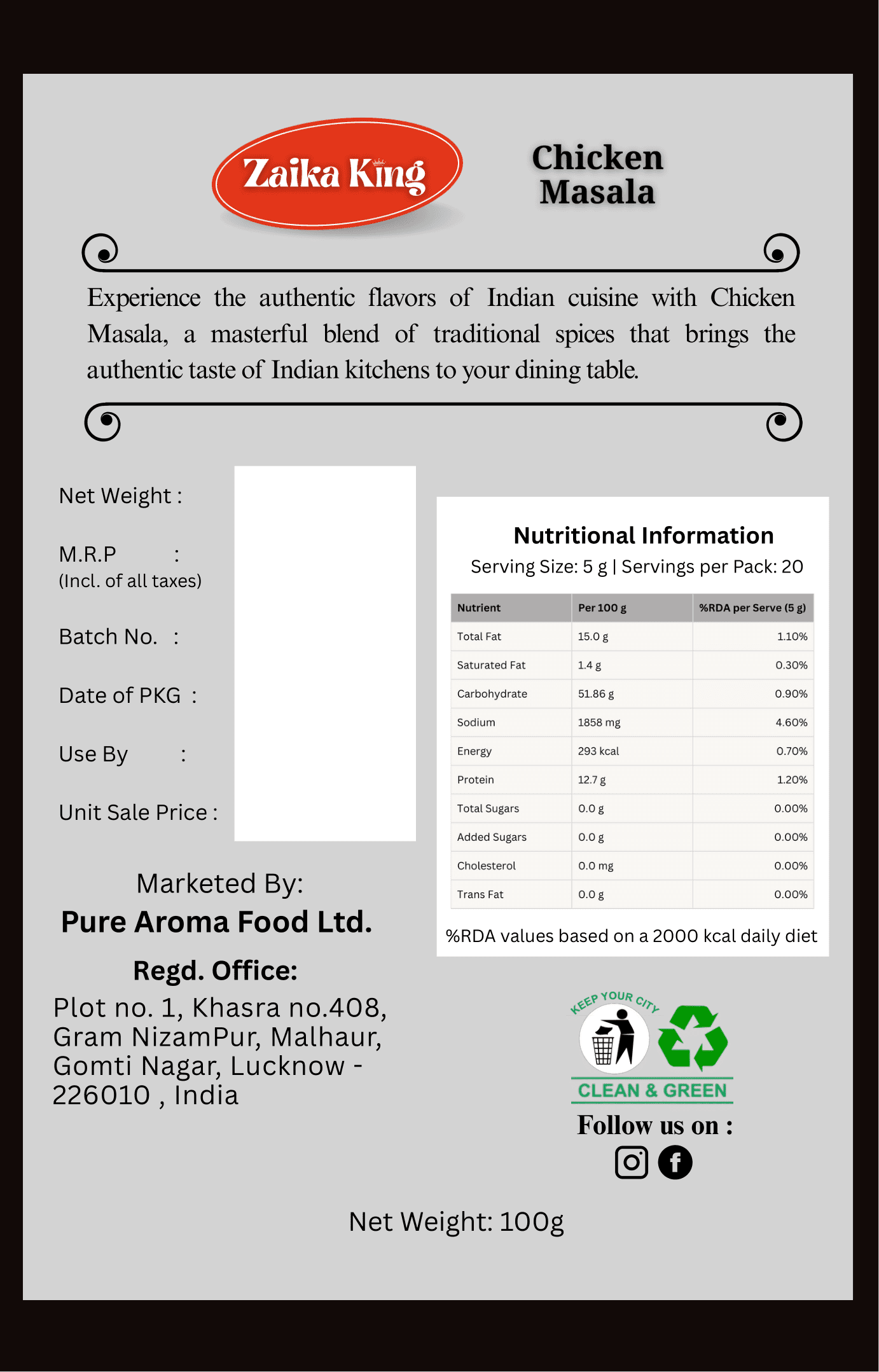 Chicken Masala view 3